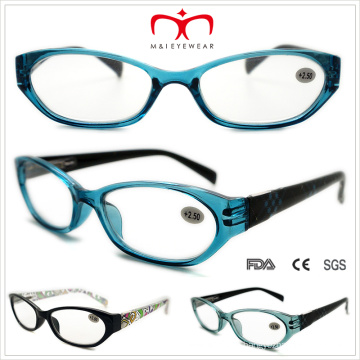 Lunettes de lecture en forme de plaid en plastique (WRP508332)